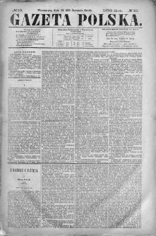 Gazeta Polska 1876 I, No 19