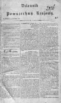 Dziennik Powszechny Krajowy 1831 I, Nr 3