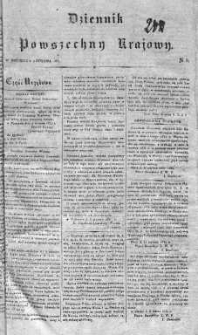 Dziennik Powszechny Krajowy 1831 I, Nr 8