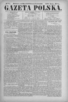 Gazeta Polska 1876 I, No 74