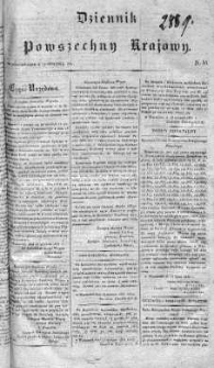 Dziennik Powszechny Krajowy 1831 I, Nr 16