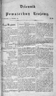Dziennik Powszechny Krajowy 1831 I, Nr 26