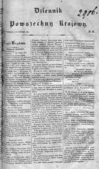 Dziennik Powszechny Krajowy 1831 I, Nr 36