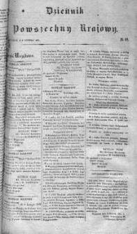 Dziennik Powszechny Krajowy 1831 I, Nr 38