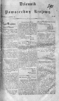 Dziennik Powszechny Krajowy 1831 I, Nr 42