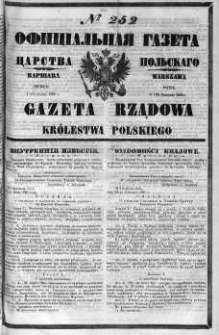 Gazeta Rządowa Królestwa Polskiego 1860 III, No 252
