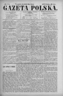Gazeta Polska 1876 II, No 114