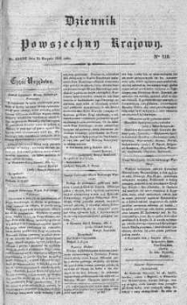 Dziennik Powszechny Krajowy 1831 III, Nr 219