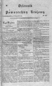 Dziennik Powszechny Krajowy 1831 III, Nr 237