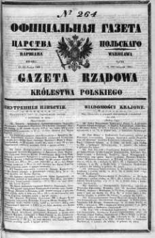 Gazeta Rządowa Królestwa Polskiego 1860 III, No 264