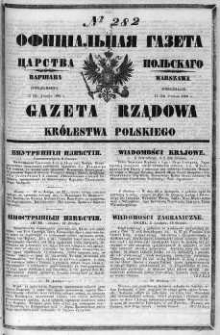 Gazeta Rządowa Królestwa Polskiego 1860 III, No 282