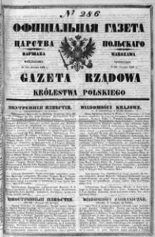 Gazeta Rządowa Królestwa Polskiego 1860 III, No 286
