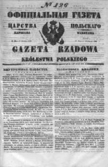 Gazeta Rządowa Królestwa Polskiego 1851 II, No 126