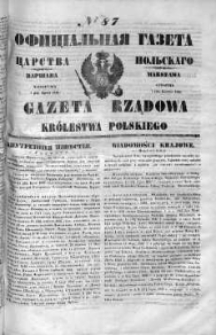 Gazeta Rządowa Królestwa Polskiego 1849 II, No 87