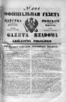 Gazeta Rządowa Królestwa Polskiego 1849 II, No 104