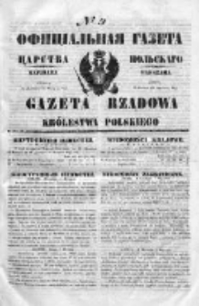 Gazeta Rządowa Królestwa Polskiego 1850 I, No 9