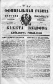 Gazeta Rządowa Królestwa Polskiego 1850 I, No 24