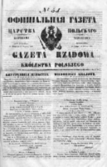 Gazeta Rządowa Królestwa Polskiego 1850 I, No 51
