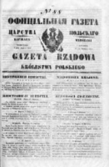 Gazeta Rządowa Królestwa Polskiego 1850 II, No 88