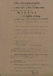 Obwieszczenie Prezydenta Miasta Zabrza z dnia 20 stycznia 1949 r. o podatku od środków reklamy