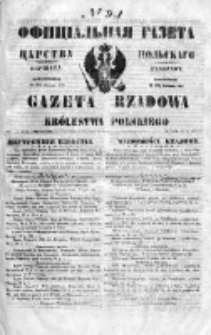 Gazeta Rządowa Królestwa Polskiego 1850 II, No 91