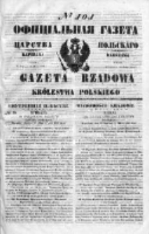Gazeta Rządowa Królestwa Polskiego 1850 II, No 101