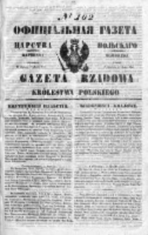 Gazeta Rządowa Królestwa Polskiego 1850 II, No 102