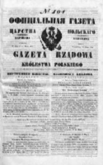 Gazeta Rządowa Królestwa Polskiego 1850 II, No 104