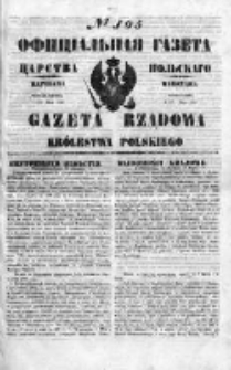 Gazeta Rządowa Królestwa Polskiego 1850 II, No 105