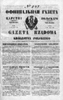 Gazeta Rządowa Królestwa Polskiego 1850 II, No 107
