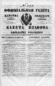 Gazeta Rządowa Królestwa Polskiego 1850 II, No 122