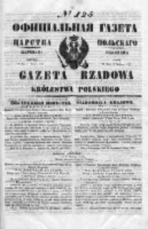 Gazeta Rządowa Królestwa Polskiego 1850 II, No 125