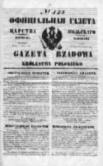 Gazeta Rządowa Królestwa Polskiego 1850 II, No 128