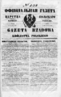 Gazeta Rządowa Królestwa Polskiego 1850 II, No 132