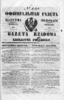 Gazeta Rządowa Królestwa Polskiego 1850 II, No 135