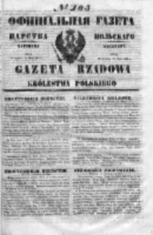 Gazeta Rządowa Królestwa Polskiego 1853 II, No 103