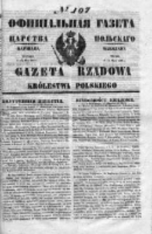 Gazeta Rządowa Królestwa Polskiego 1853 II, No 107