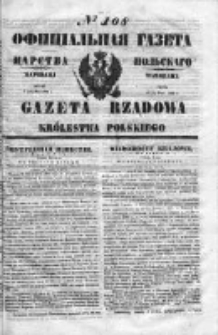 Gazeta Rządowa Królestwa Polskiego 1853 II, No 108