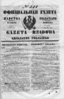 Gazeta Rządowa Królestwa Polskiego 1853 II, No 111