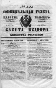 Gazeta Rządowa Królestwa Polskiego 1853 II, No 115