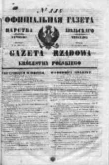 Gazeta Rządowa Królestwa Polskiego 1853 II, No 118