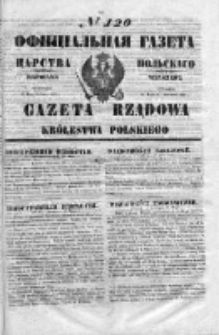 Gazeta Rządowa Królestwa Polskiego 1853 II, No 120