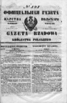 Gazeta Rządowa Królestwa Polskiego 1853 II, No 121