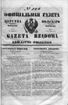 Gazeta Rządowa Królestwa Polskiego 1853 III, No 164