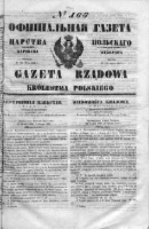 Gazeta Rządowa Królestwa Polskiego 1853 III, No 166
