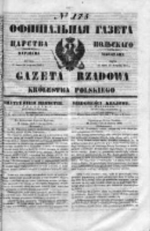 Gazeta Rządowa Królestwa Polskiego 1853 III, No 178