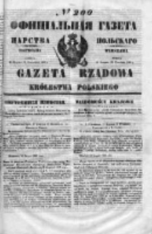 Gazeta Rządowa Królestwa Polskiego 1853 III, No 200