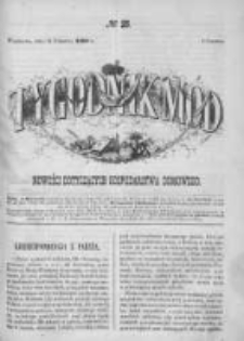 Tygodnik Mód i Powieści. Pismo ilustrowane dla kobiet 1862 II, No 25