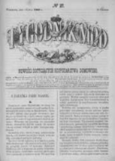 Tygodnik Mód i Powieści. Pismo ilustrowane dla kobiet 1862 III, No 27