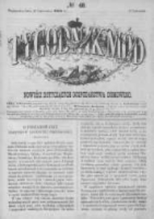 Tygodnik Mód i Powieści. Pismo ilustrowane dla kobiet 1862 IV, No 48